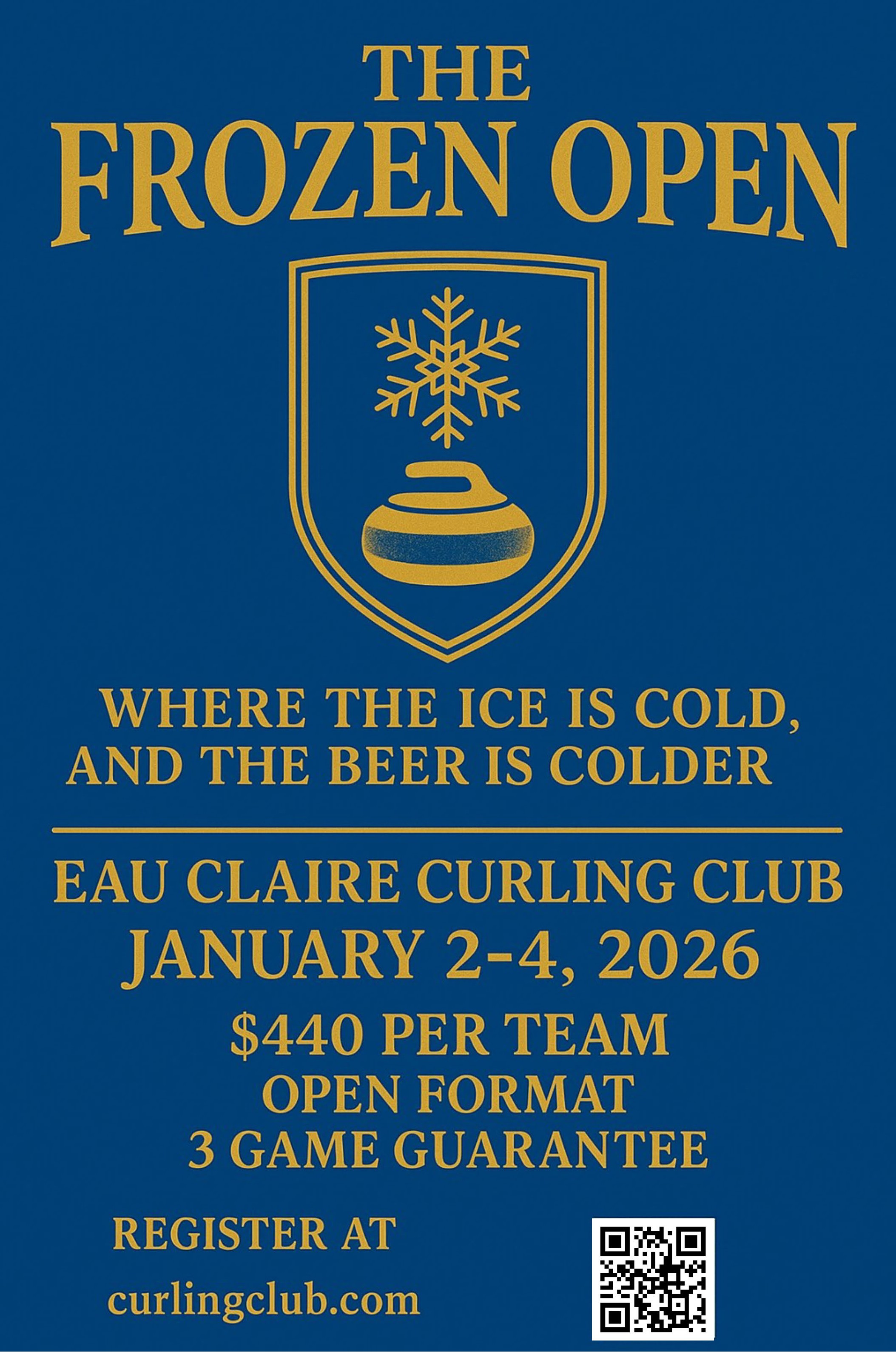 2026 Frozen Open Flyer