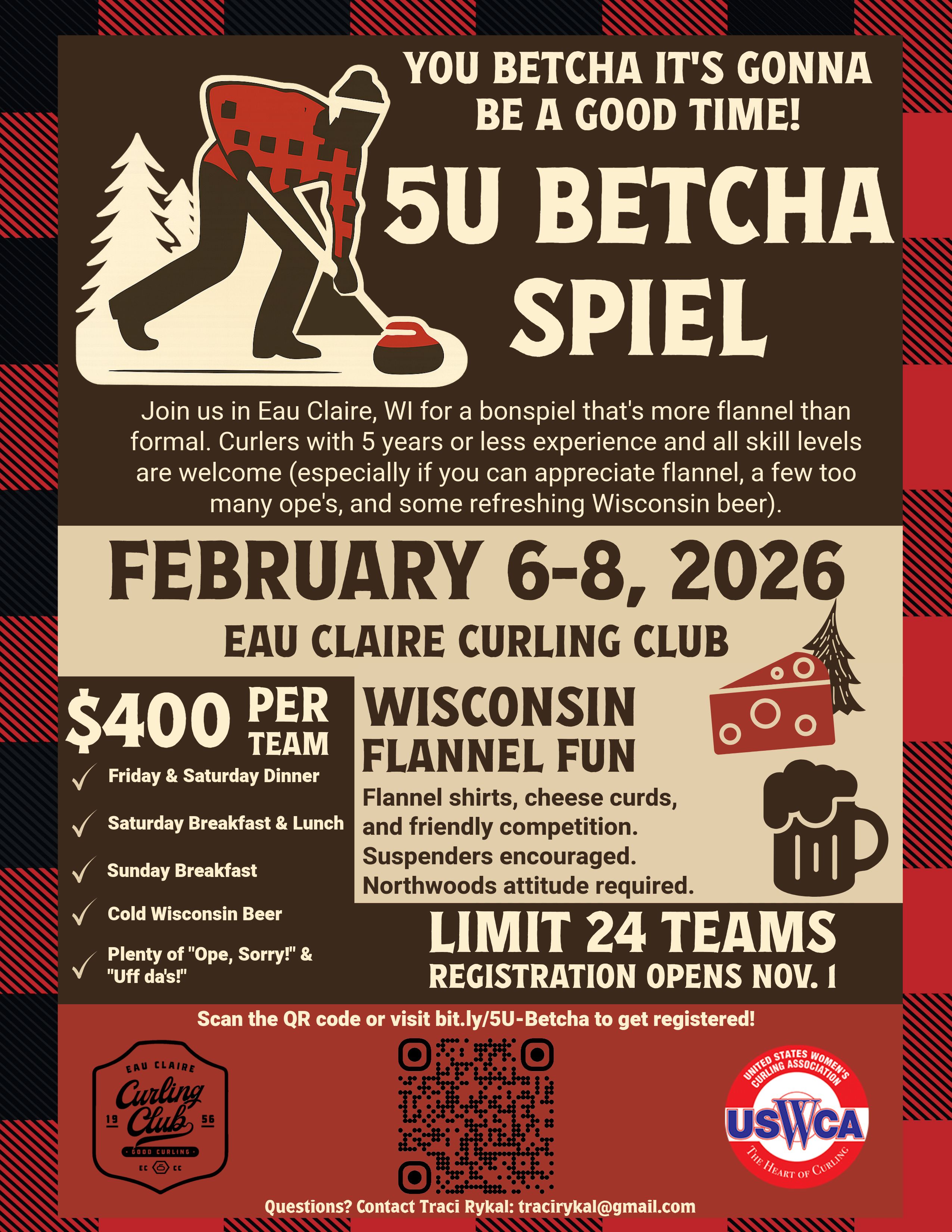 5U Betcha Spiel Flyer